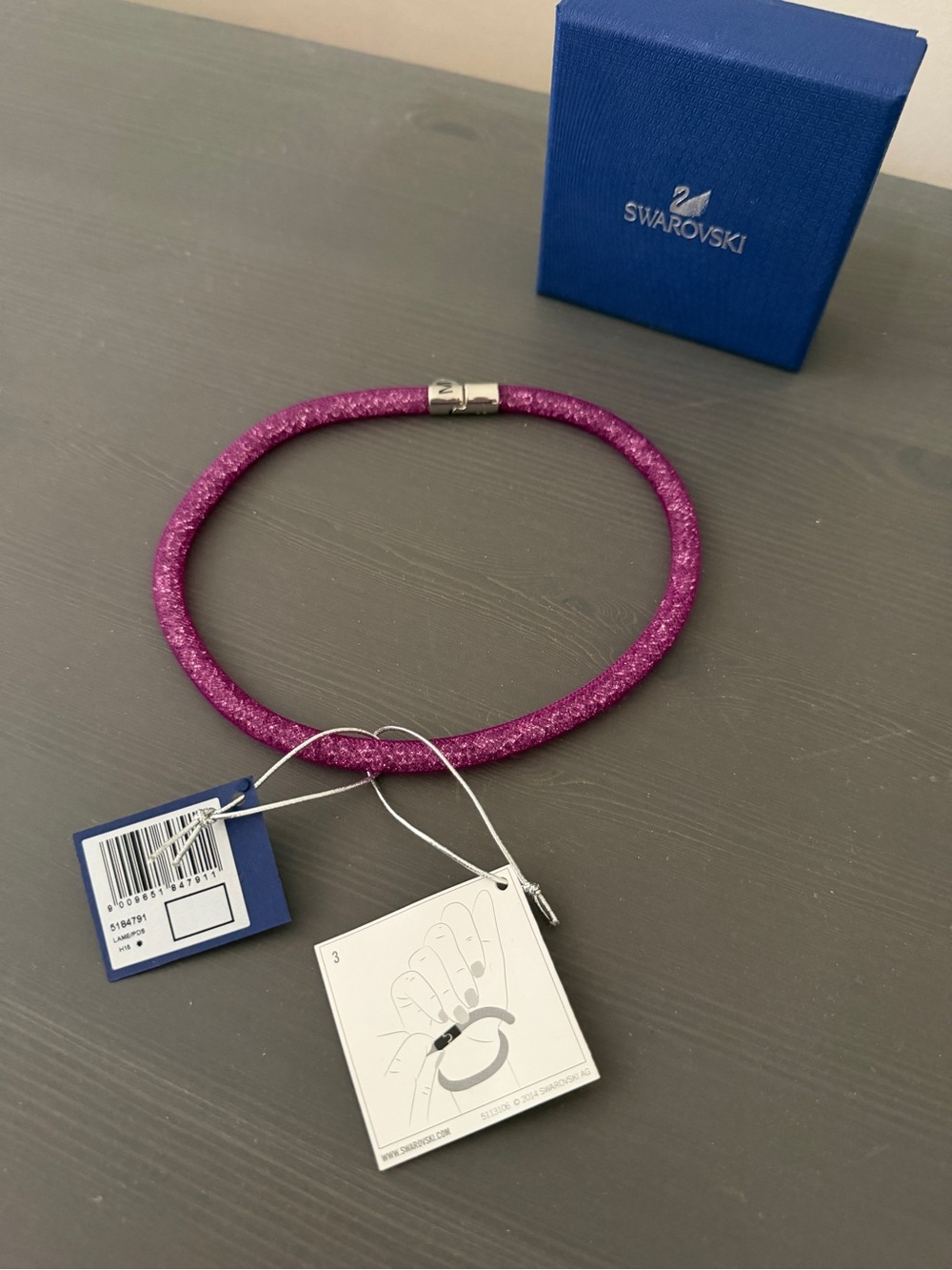 Swarovski Stardust Bracelet in Purple NWT - Picture 2 of 7